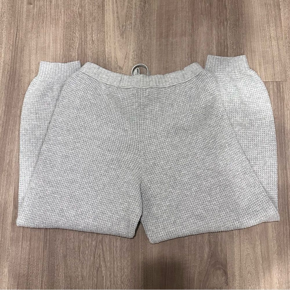American Eagle Aerie Soft Knit Gray Lounge Casual Sweat Pants - Picture 5 of 5